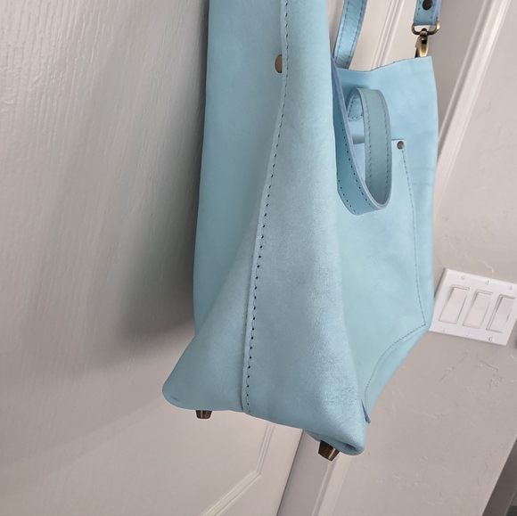 Portland Leather Crossbody Tote - Picture 6 of 12